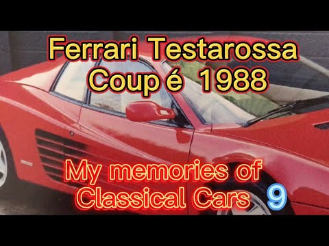 A very fun story about #classical #Ferrari Testarossa Coupé 1988