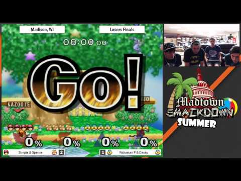 MTSD8 - Simple & Spence Vs Fishaman P & Danny - Losers Finals [NO GAME 1]