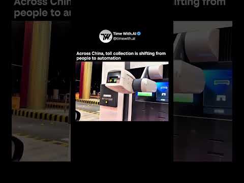 TOLL BOOTHS WITHOUT PEOPLE