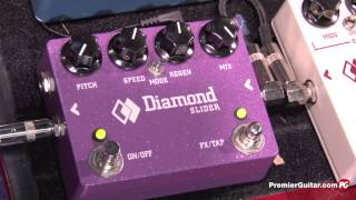 Video thumbnail for NAMM '13 - Diamond Pedals Nine Zero Two Overdrive and Slider Demos by Premier Guitar