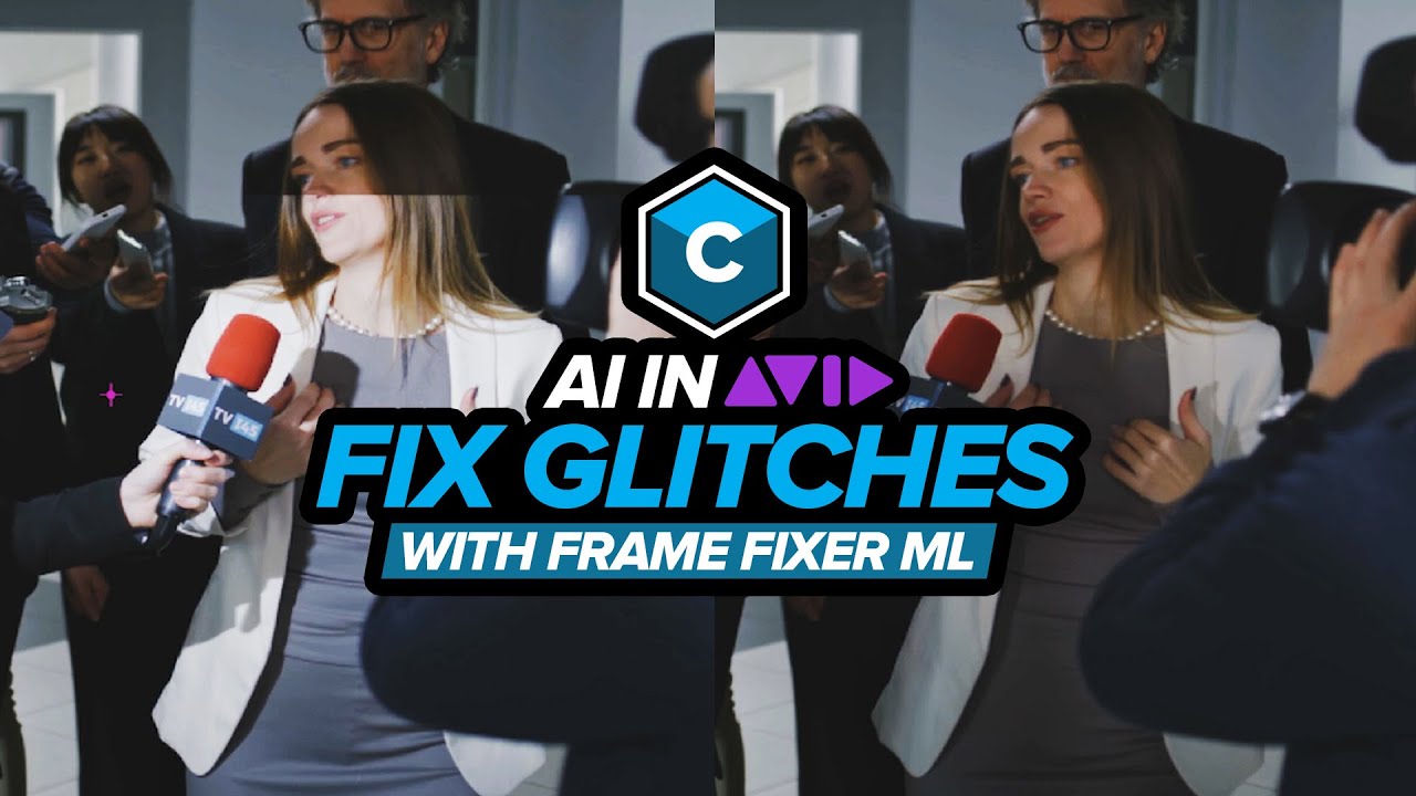 AI in Avid: Instantly Fix Bad Frames (Frame Fixer ML)