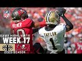 New Orleans Saints vs. Tampa Bay Buccaneers Game Highlights | NFL 2023 Week 17