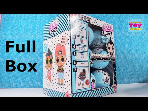 LOL Surprise Boys Series 1 Blind Bag Doll Unboxing Toy Review