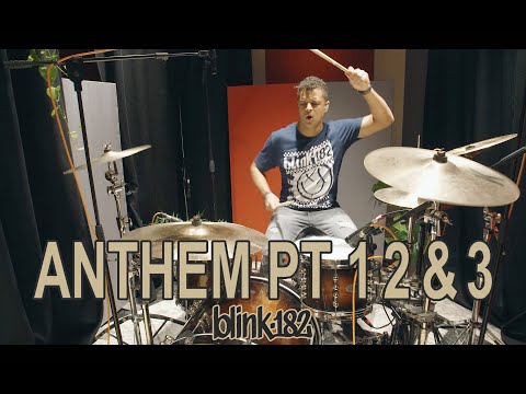 Blink 182 - Anthem parts 1 2 and 3 (Drum Cover)