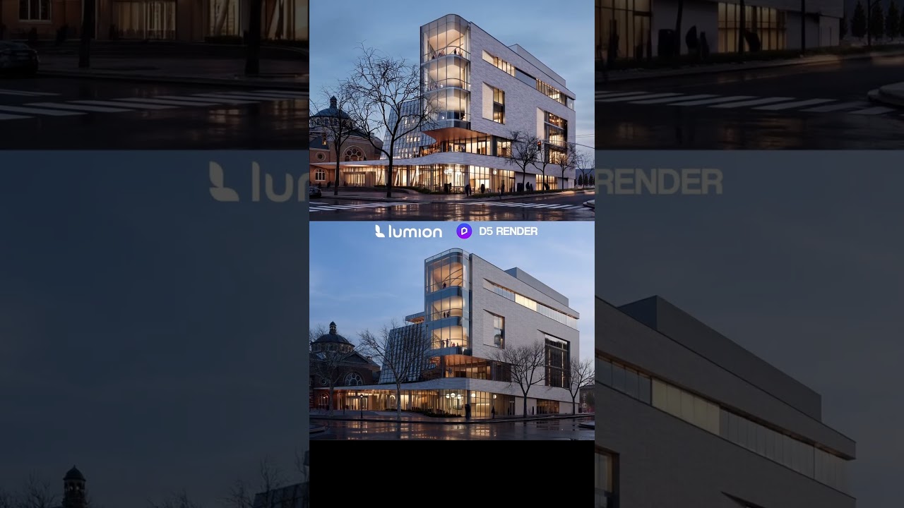 LUMION VS D5 Render Which one is better? - Realistic Rendering Process