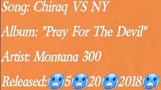 Montana of 300 - Chiraq vs NY (Lyrics)*EXPLICIT