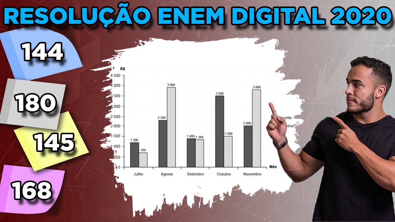 ?? Questão 144 - Caderno Azul | Porcentagem | MATEMÁTICA ENEM DIGITAL 2020