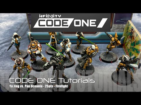 INFINITY: CODE ONE Battle Report - Yu Jing vs. Pan Oceania