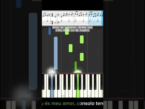 Hino 44 - Jesus, Minha Luz (The Lord is My Light) | #hinos #sud #hymn #lds #piano #hinossud #musica