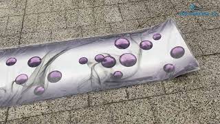 Kuchyňský panel ABS plast Fialové koule 3000x600mm 1,5mm