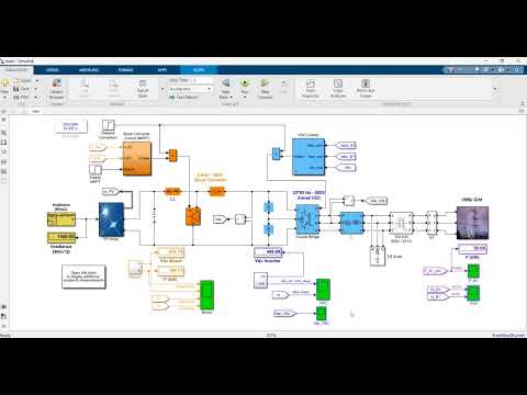 Grid-Connected PV Array  MPPT Controller using  Incremental Conductance + Integral Regulator