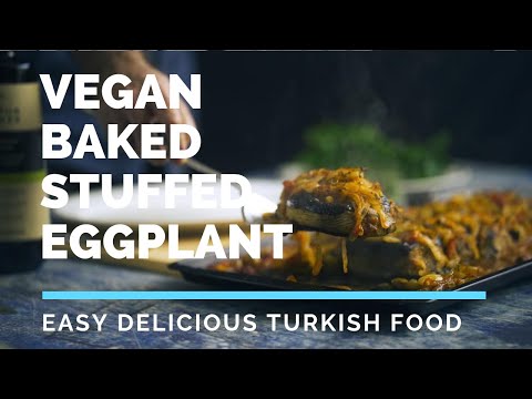 Vegan Eggplant Recipe - A Classic Turkish Food Imam Bayildi