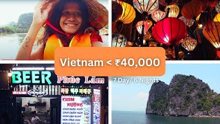 How to plan Vietnam in 40,000, Vietnam Travel Cost from India, Budget International trip from India