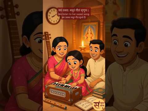 मधुरा गायिका | The Sweet Singer | मधुर गायिका | Sanskrit Story - 119 | Sanskrit Kalp