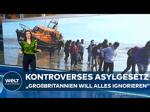Video Thumbnail: GROSSBRITANNIEN: "Sicherer Drittstaat!" Flüchtlinge nach Ruanda abschieben! So soll es funktionieren