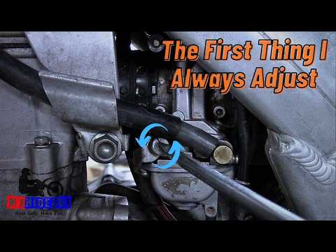 How To Properly Adjust 4 Stroke Dirt Bike Idle [For Beginners]