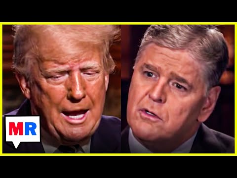 Trump Can't Stop Crying During Hannity Interview