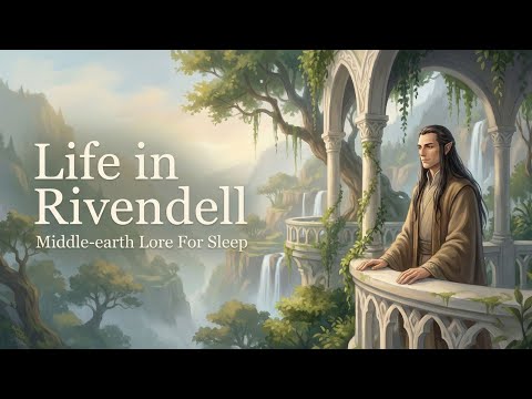 Life in Rivendell: A Day in the House of Elrond | Middle-earth | LOTR Lore For Sleep
