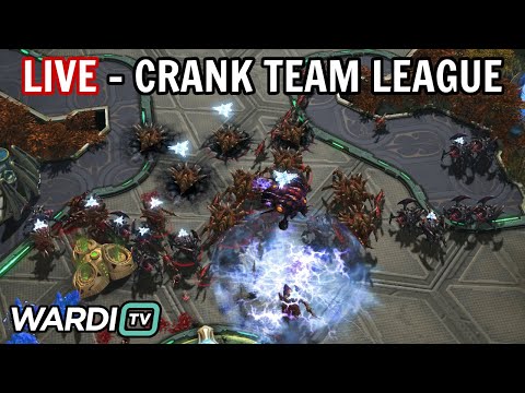 LIVE : Crank Gathers Team League - Serral, Clem, Reynor, Scarlett & more! [StarCraft 2]