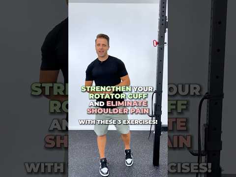 Shoulder Pain GONE With These 2 Exercises Strengthen Your Rotator Cuff shoulderpain shorts
