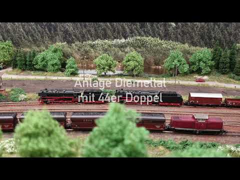 Spur Z - Anlage Diemeltal mit lautstarkem 44er-Doppel