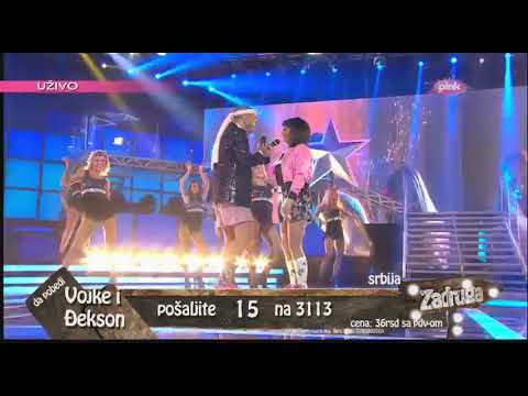 Zadruga - Zadrugovizija 4: Goca Džehverović i Filip Đukić - Gangnam style - 11.06.2018.