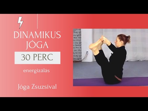 30 perc DINAMIKUS JÓGA - ENERGIZÁLÁS - Jóga Zsuzsival
