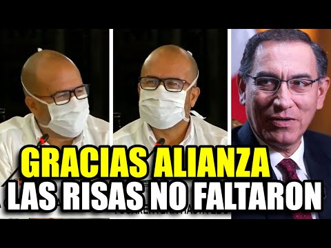 MARTIN VIZCARRA Y ZAMORA NO PUDIERON EVITAR LAS RISAS EN AGRADECIMIENTO A ALIANZA LIMA Y JUGADORES