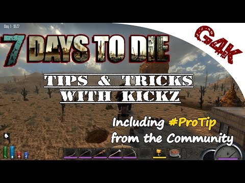 Teddy Bears are not friendly  | Tips & Tricks with Kickz | 7 Days To Die Alpha 12.3