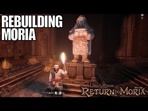 Day 2 My Camp is UNDER SIEGE! | The Lord of the Rings: Return to Moria Gameplay | Part 2 - YouTube