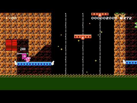 [5YMM] Push-Through Pond by Frank88 [Super Mario Maker 2]