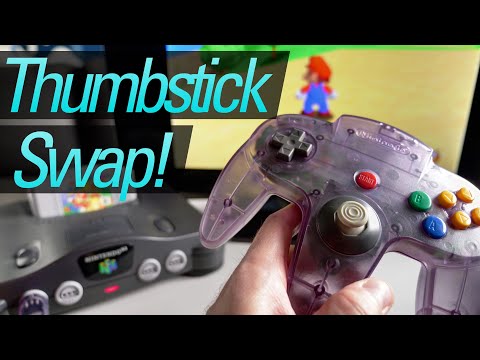 Replacing Worn-Out Nintendo 64 Controller Thumbsticks