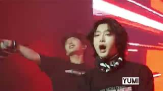190719 MONSTA X in Brazil - DJ H.One + Rodeo [Fancam]