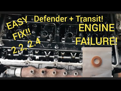 MISDIAGNOSED ENGINE FAILURE 2.2 2.4 TDCI Land Rover Defender Puma & Ford Transit EASY FIX!!