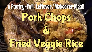 Pantry Pull Pork Chops With Veggies & Rice