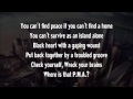 Foo Fighters - The Feast and the Famine w./Lyrics