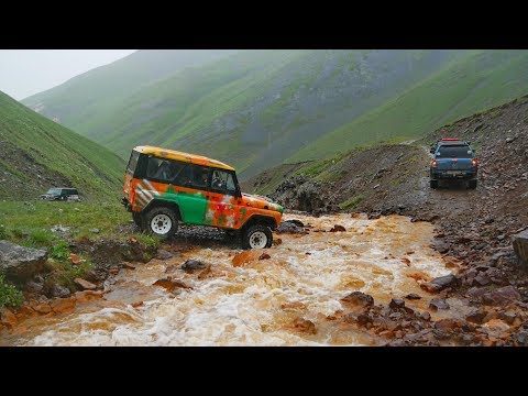 К Чёрному хребту по Оранжевой реке. Сломали Прадо и Буханку!