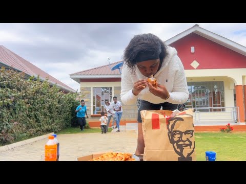 TRYING THE TRENDING EATING CHALLENGE as a family of 6 WHO WON?