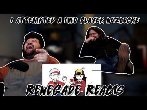 I Attempted a Two Player Nuzlocke - @jaidenanimations | RENEGADES REACT TO