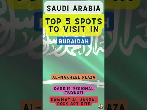 Top 5 Spots to Visit in Buraidah (Saudi Arabia)