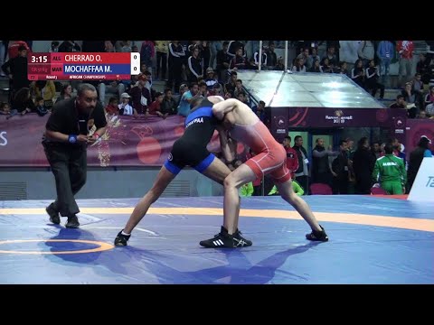 Round 3 GR - 51 kg: O. CHERRAD (ALG) v. M. MOCHAFFAA (MAR)