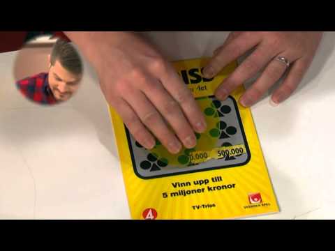 Triss: Pontus från Norrköping hoppas på storvinst - Nyhetsmorgon (TV4)