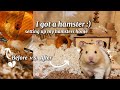 My New Hamster 🐹 Hamster Cage Set Up ☆ Supply Haul ☆ I Adopted A Syrian Hamster Vlog