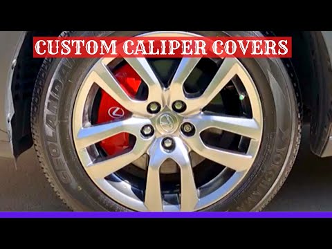 How To Install Custom  (CCI) Caliper Covers/Do Not Paint Them