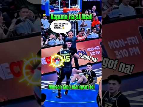 Takbo talaga si BGR kasi nanlisik mata ni Abai eh! 😂💨💦 #shorts #shortsfeed #basketballshorts #viral