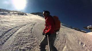 preview picture of video 'Snowboarding in Garmisch-Partenkirchen, Ger'