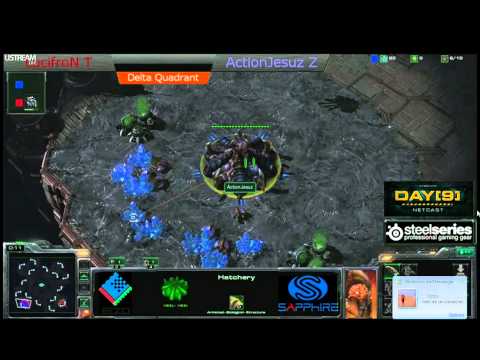 DreamHack 2010 - Stacraft II - LucifroN (T) vs ActionJesuz (Z)