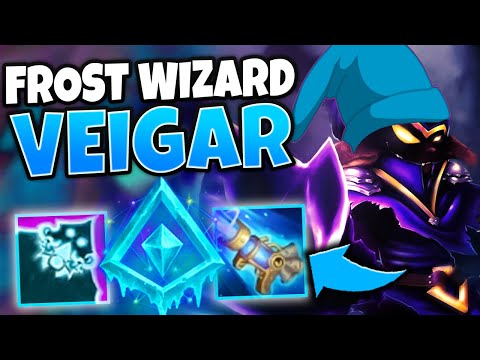 FROZEN VEIGAR BUILD IS ICY! CC + ONE SHOT EVERYONE! (1300 AP) - League of Legends