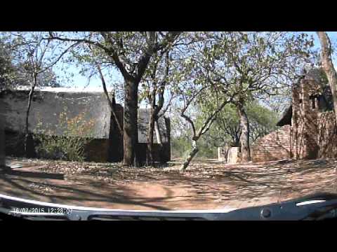 Driving through Berg & Dal, Kruger national park