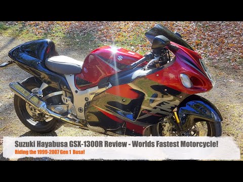 World's Fastest Motorcycle! Suzuki Gen 1 Hayabusa Review 1999-2007